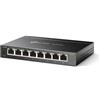 Tp Link Switch di rete 8 porte Black TL SG108S Gigabit (1000Base-TX)