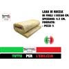 ISOVER LANA DI ROCCIA PANNELLO ISOLANTE ACUSTICO TERMICO PARETI TETTO CARTONGESSO CM 4