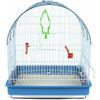 Pet's Solution Gabbia cova per Uccelli canarino cocorite bengalini 44x28x46h cm (esterne)