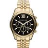 Michael Kors MK Lexington MK8286 oro e nero 45 mm Orologio Uomo