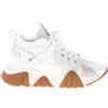 VERSACE scarpe uomo Sneaker Squalo Hiker Bianco grigio medusa DSU7886
