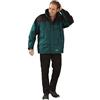 Planam Twister - Giaccone, Colore Blu e Nero