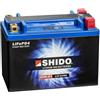 SHIDO Batteria Shido Litio LTX24HL-BS / YTX24HL-BS, 12 V/21 AH (dimensioni: 205 x 87 x 162)
