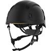 JSP EVO ALTA BASEWORKER Casco di Sicurezza Industriale - Regolazione a Rotella - Ventilato - Nero - Caschetto da Cantiere - Per Manutenzione, Macchinari e Magazzino - EN 397 e EN 50365