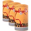 Renova Red Label Kitchen Paper Tovagliolo di Carta, 1 rotolo, Arancione (Confezione da 3)