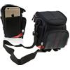 Navitech Black Camera Shoulder Bag For Panasonic Lumix DMC-GX80/GX85 Camera