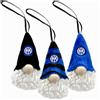 Inter F.C. Inter Tris folletti gnomo 10 cm albero di natale nero azzurro ufficiale