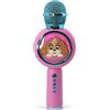 OTL Technologies Microfono karaoke PAW Patrol Skye con altoparlante senza fili e luci a LED