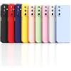 COVER + PELLICOLA VETRO PER SAMSUNG GALAXY A25 5G CUSTODIA TPU SILICONE MORBIDO