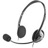 NGS MS103 MAX - Cuffie Cablate, Cuffie Cablate per Computer, Cuffie con Microfono, Cuffie e Microfono regolabili, Leggero, Controllo del Volume, Connessione Jack 3.5 mm, Lunghezza cavo 1.5 m