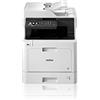 Brother MFC-L8690CDW Stampante Multifunzione Laser a Colori, Velocità di Stampa 31 ppm, Copia, Scansione e Fax Fronte/Retro Automatico, Rete Cablata, Wi-Fi e Wi-Fi Direct