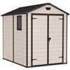 Keter Casetta Da Giardino In Resina 185,8x236,8x227H Cm Manor 6x8 Beige Keter