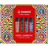 Stabilo Evidenziatori Stabilo Dolce e Gabbana Cofanetto Limited Edition 3 + 1 Marcatore