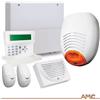 AMC KIT ALLARME PROFESSIONALE FILARE AMC ITALIA C24-4X GSM DOPPIA TECNOLOGIA SIRENA