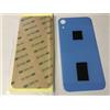 Back vetro Scocca Posteriore Per iPhone XR, Blu Foro Big