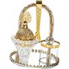Bruciatore di incenso arabo, turibolo, ornamento da tavolo per ufficio,