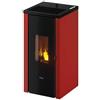 Pegaso Stufa pellet Pegaso 7022265 VERA 7 UP Red