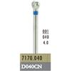 Bomaoer Premium Dental Lab Carbide Cutters Shank HP D040CN 44.5 mm Taglio normal