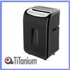 Titanium distruggi documenti carte elettrico frammenti trita carte titanium ufficio 2502.