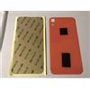 Back vetro Scocca Posteriore Per iPhone XR, Arancione Foro Big