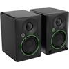 Mackie CR3.5 BLK Coppia Monitor Pro audio da Studio & surround giochi 50W, Nero