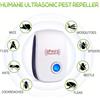 PEST-REJECT Repellente Ultrasuoni per interni zanzare mosche cimici ragni insetti topi vespe