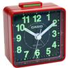 Casio Sveglia Casio TQ-140 al Quarzo con Allarme per Viaggio Colore Nero Bianco Rosso