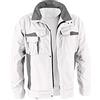 KÜBLER Workwear Kubler 1L455365-1095-S Giacca Vita Mix, bianco/grigio medio, S
