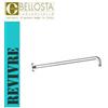 Bellosta 01-884058 Braccio Doccia Curvo, Cromo, 45 cm
