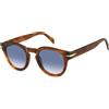 David Beckham Occhiali da Sole DAVID BECKHAM DB 7041/S FLAT WR9 BROWN HAVANA 49/25/150 Uomo