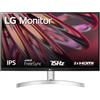 LG Monitor 24MK600M W AEU SERIE MK600M Silver e White