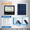 Faro Led 400W Con Pannello Solare 25w Sensore Crepuscolare Esterno Ip66 150lm/W