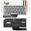 New Net Tastiera retroilluminata compatibile con Dell Inspiron 5490 5493 5494 ITALIANA