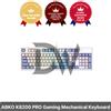 ABKO K8200 PRO Sky Blue Ice Cube Keycap Tastiera meccanica da gioco (click)