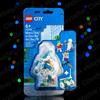 LEGO ⭐ LEGO 40526 Scooter elettrici e stazione di ricarica City Minifigures x3
