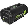 vhbw Batteria sostituisce Ryobi OP40602, OP40601, OP4050A 5Ah 36V