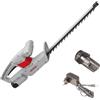 IKRA tagliasiepi IAHS 1240, incl. batteria e caricabatterie, leggero 2 kg