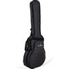 Crossrock Borsa imbottita per chitarra Jazz archtop 16" | Spallacci zaino, imbottitura 10 mm, doppia tasca frontale - Custodia leggera per uso quotidiano