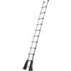 Telesteps Scala telescopica 3,5 m di TELESTEPS I Made in Sweden I Prime Line I Scala di qualità compatta con design premium brevettato I Corrimani triangolari I EN 131 certificata I 72235-781