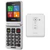 BRONDI FLIPPER TELEFONO CELLULARE SENIOR WHITE