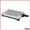 Melchioni Family Bistecchiera Elettrica Griglia acciaio Piastra Barbecue Grill Melchioni Family