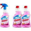 Glassex Aceto Completo 500 ml + 2 Glassex Aceto Ricarica 500ml
