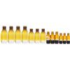 VOSHUILES.COM HUILES ESSENTIELLES & VEGE VOSHUILES - Set 13 Flaconi Assortiti Ambrati - da 10 a 125 ml | Boccette PET e vetro con tappi a ghiera antimanomissione; assortimento completo di formati
