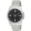 Casio Orologio Uomo CASIO MTP-1314D-1A Bracciale Acciaio Nero Classico Sub 50mt