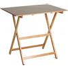 ITALDOC ITALIADOC PRINCE TAVOLO PIEGHEVOLE, LEGNO NATURALE, 60X80X72H CM IT223/18