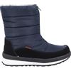 CMP KIDS RAE SNOW BOOTS WP, Stivali da Neve Unisex - Bambini e ragazzi, Black Blue, 35 EU