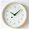 Lemnos SUR18-16 Orologio da Parete Interno Coccinella Legno Naturale Studio S...