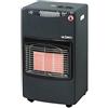 Globex Stufa gas Globex infrarossi EOS 4,2 Kw sensore O2 3 potenze con piezo , nera