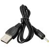 Akyga Cavo USB DC AK-DC-02, adattatore 2,5x0,7 mm, cavo di ricarica 5V, 80 cm