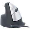 R Go Tools R-Go HE Break - Mouse ergonomico con software anti-SI, per mancini/mani grandi, prevenzione braccio tennis, mouse ergonomico verticale con cavo USB, 500/1500/2000/3500 DPI, 5 tasti, per Windows/MacOS